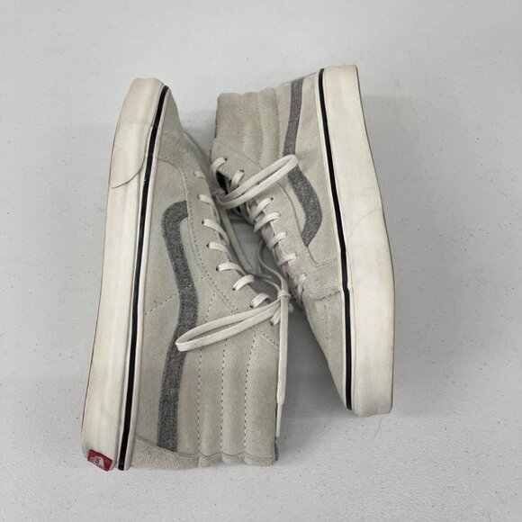 Vans Sk8 Hi Suede Lace Up Skate Sneakers Shoes Mens size 7.5 Womens 9 - Picture 6 of 8